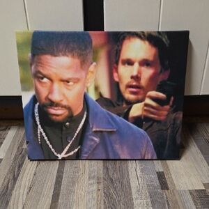 💯TRAINING DAY MOVIE SCENE CANVAS!!!..MINT!!